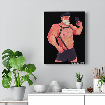 "G" Bear Harness / Canvas Gallery Wraps